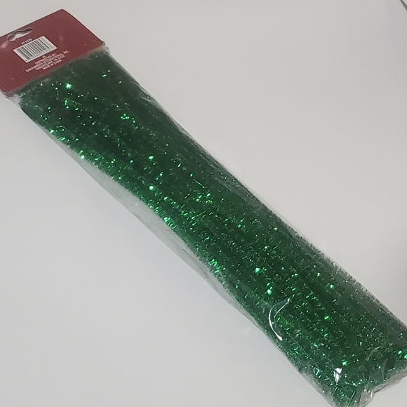 5/$15 50 Metallic Chenille Stems Green - Picture 3 of 4